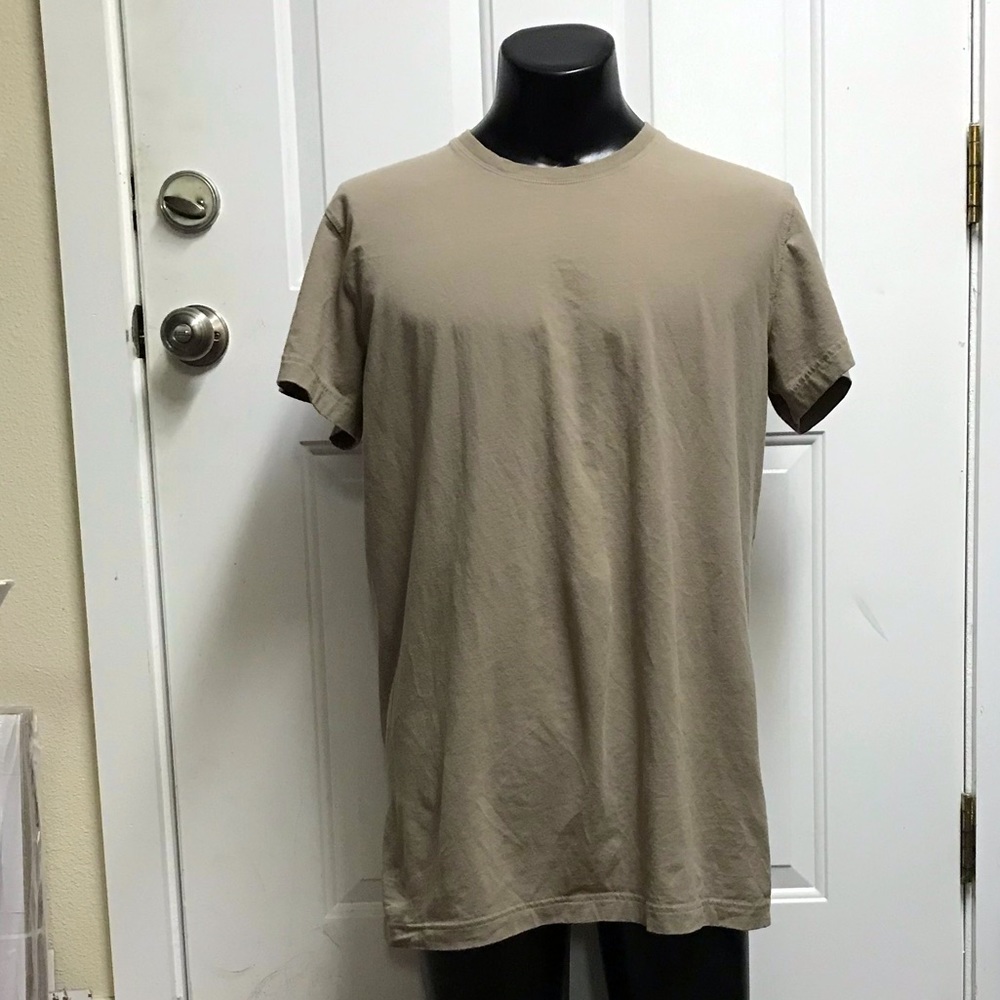 duluth trading mens xl taupe tshirt
